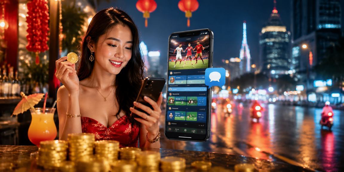 Không khí lễ hội Tết tại TP.HCM khi người dùng tham gia đặt cược thể thao trực tuyến trên điện thoại di động