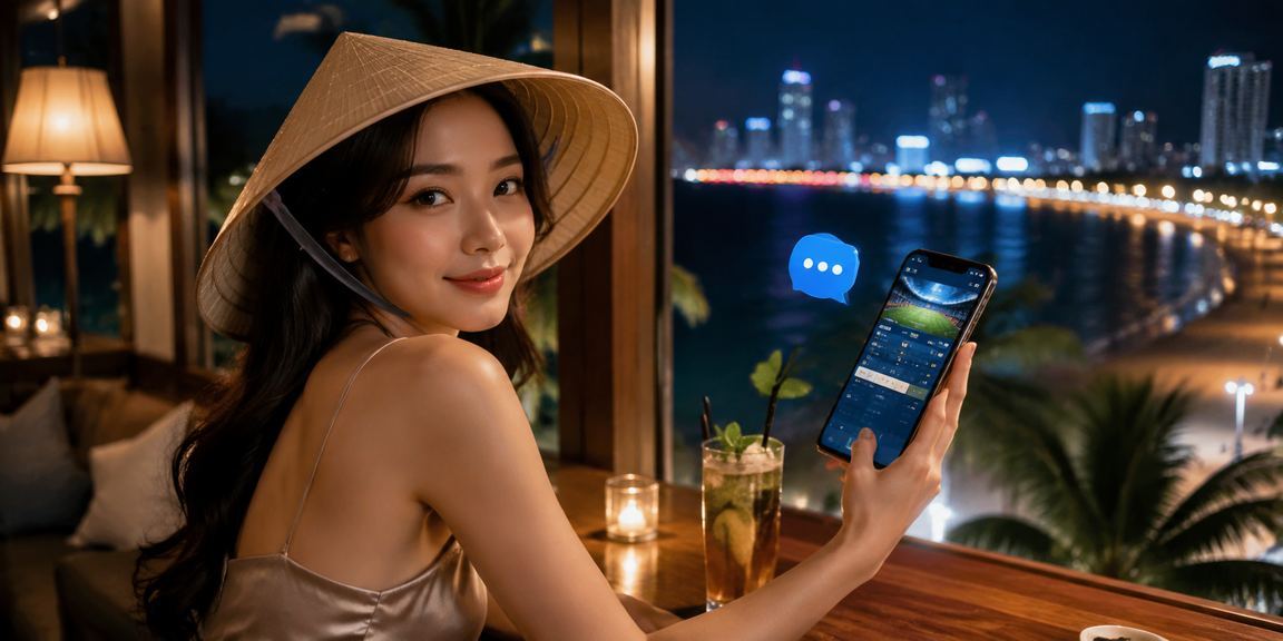 Người dùng trải nghiệm VIP và bonus trên thiết bị di động tại Nha Trang